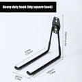 Heavy Duty Garage Wall Hooks for Tool and Garden Storage