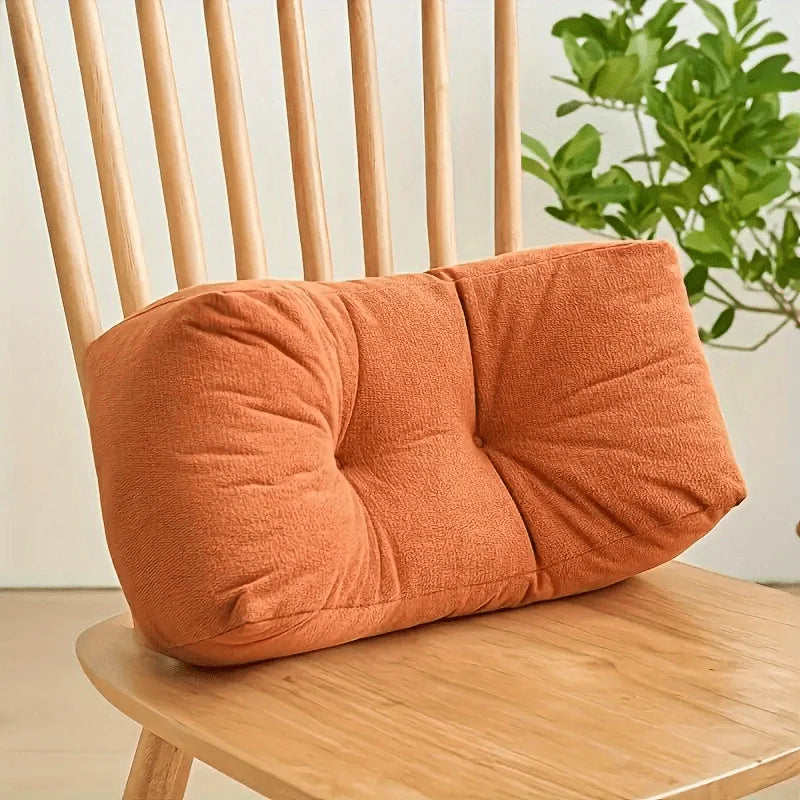 U-Shape Lumbar Support Cushion for Chairs – Soft Polyester Blend