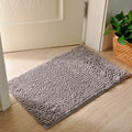Grey Microfiber Dog Doormat for Muddy Paws – Absorbent Entryway Mat