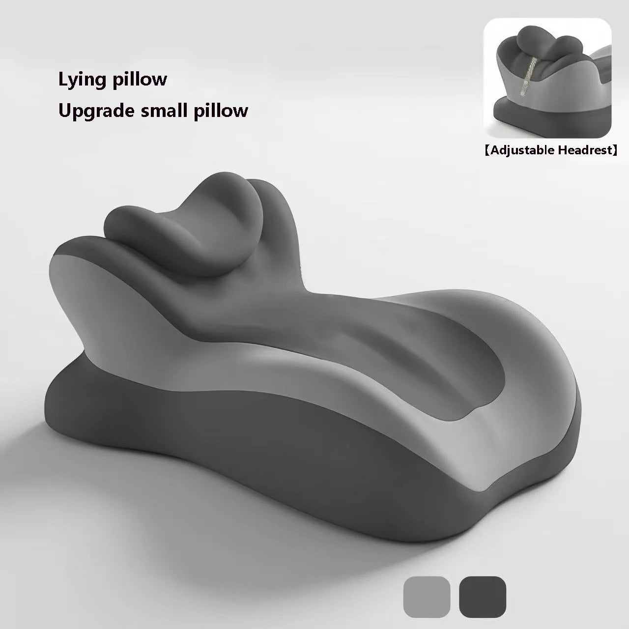 Contoured Memory Foam Reading & Support Wedge Pillow