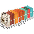 Clear Acrylic Tea Bag Organizer for Kitchen and Pantry
