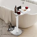 Freestanding Adjustable Bathtub Side Table Tray