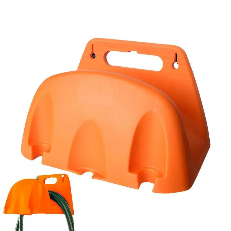 Wall-Mounted Metal Garden Hose Holder
