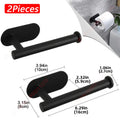 Stainless Steel Adhesive Toilet Paper Holder for Bathroom or Kitchen