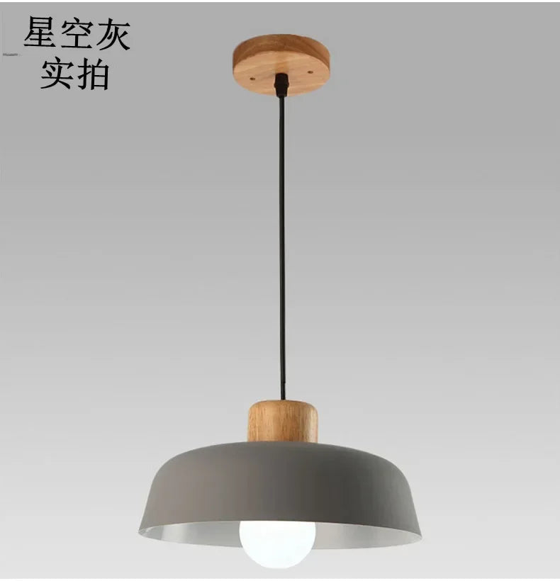 Nordic Macaron Dome Pendant Light for Dining & Living Spaces