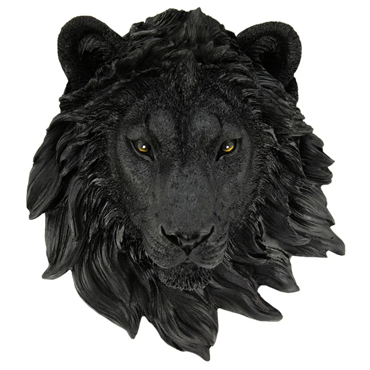 Arden Animal Head Wall Sculpture in Resin for Bedroom or Living Room Decor
