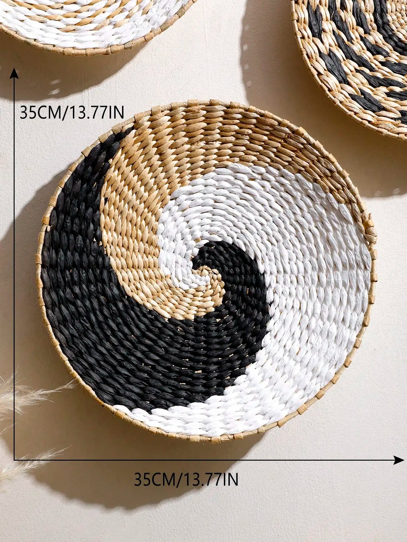 Marin Woven Seagrass Wall Basket Decor