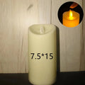 Flameless Flickering LED Pillar Candles for Cozy Home and Safe Ambiance