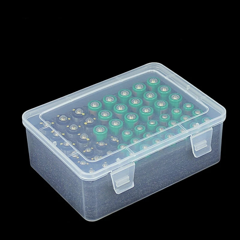 Compact Battery Organizer Box for Drawers and Utility Shelves