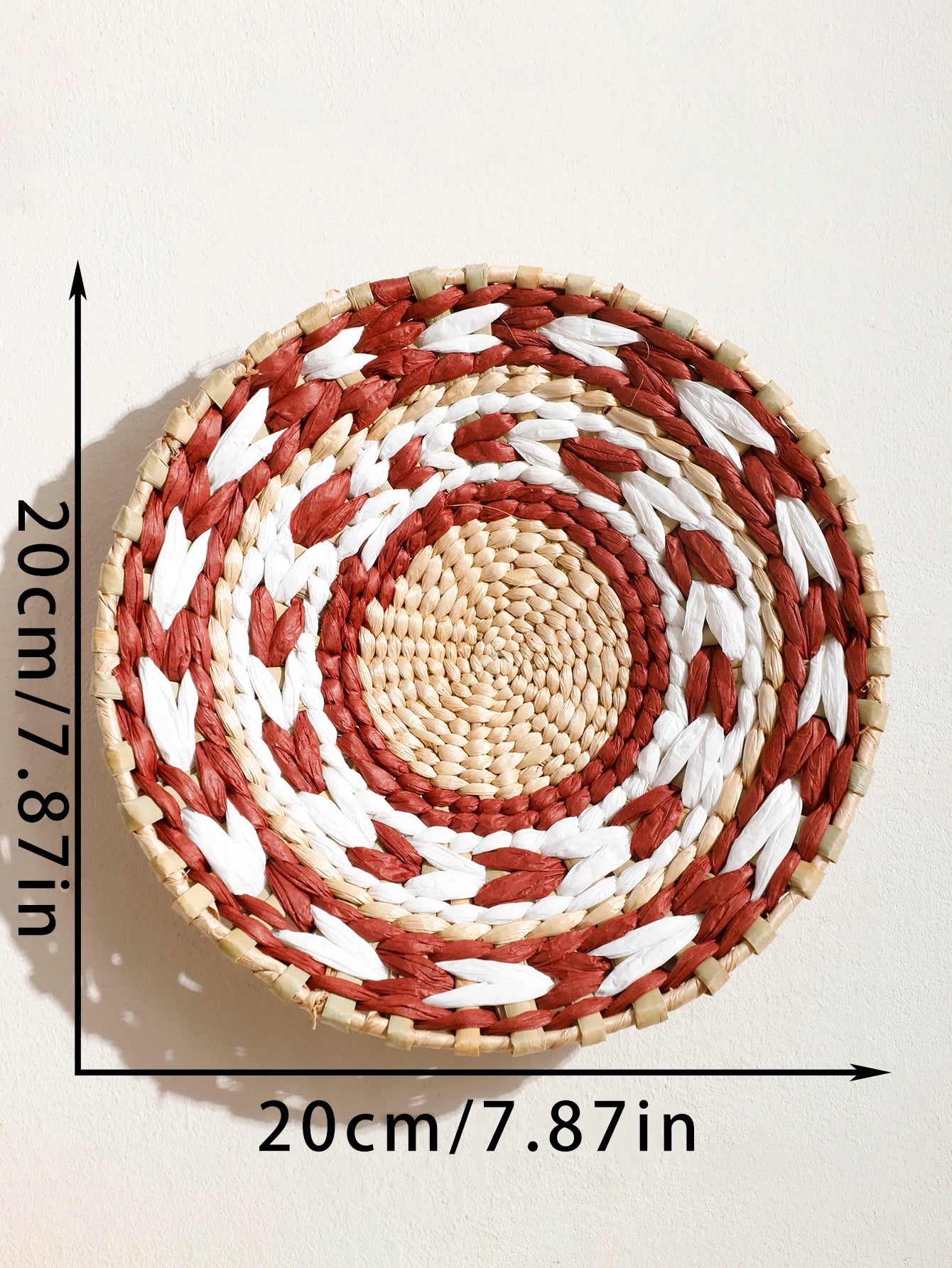 Marin Woven Seagrass Wall Basket Decor