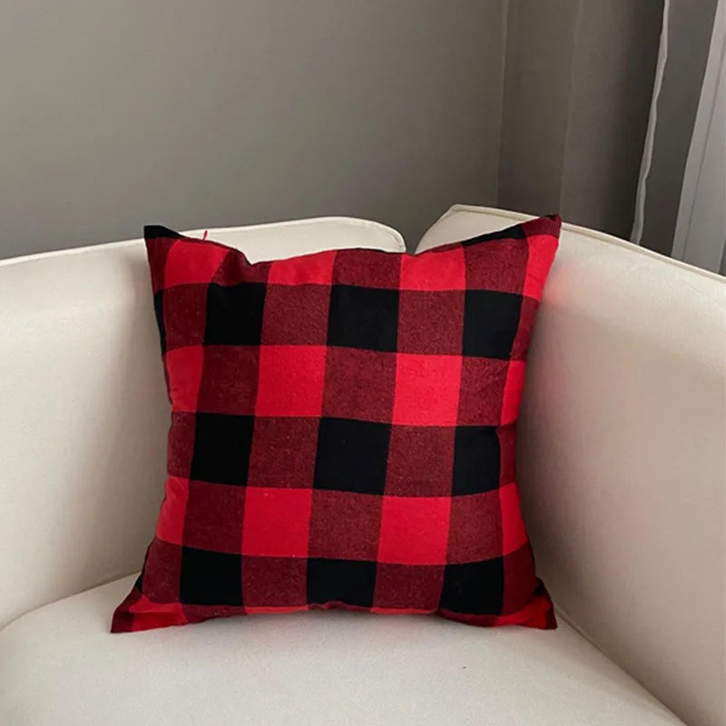 Scottish Tartan Plaid Throw Pillow Covers – Holiday & Cozy Home Decor