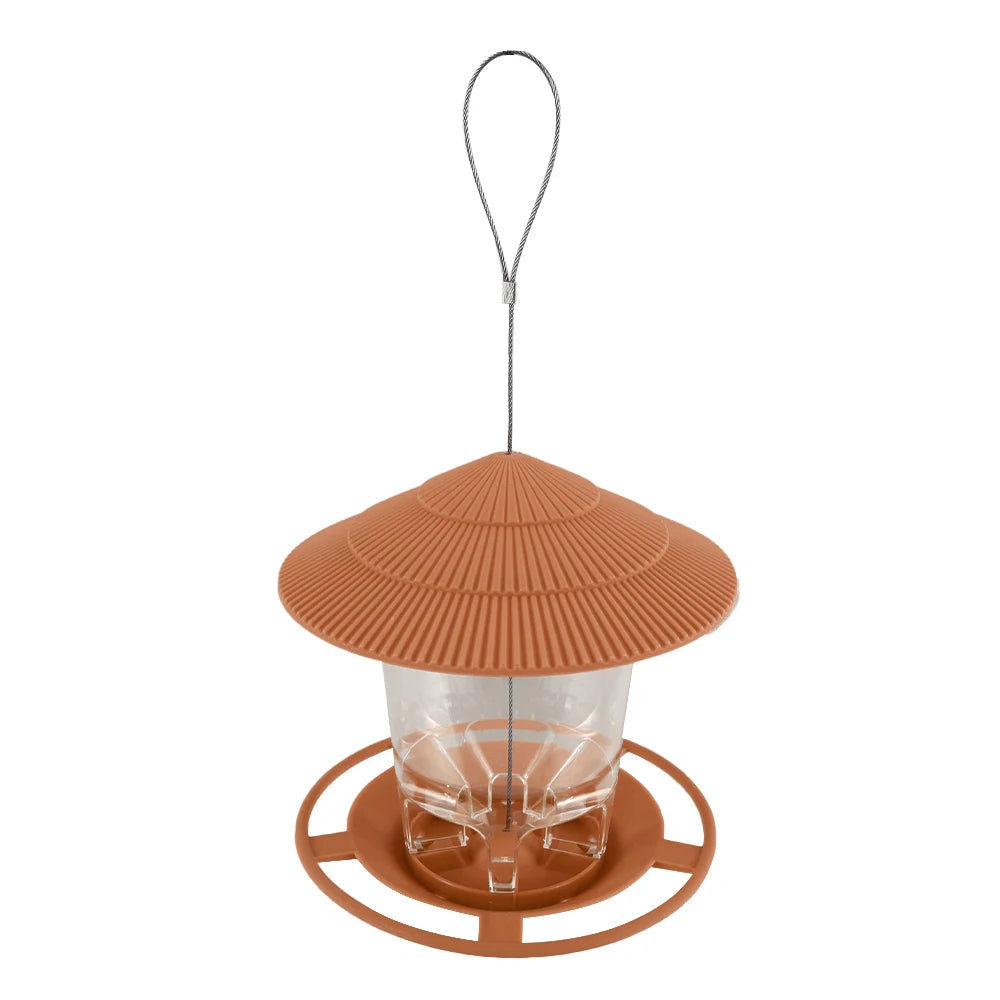 Outdoor Hanging Bird Feeder with Multiple Perches – Plastic, 2.6 lb Capacity