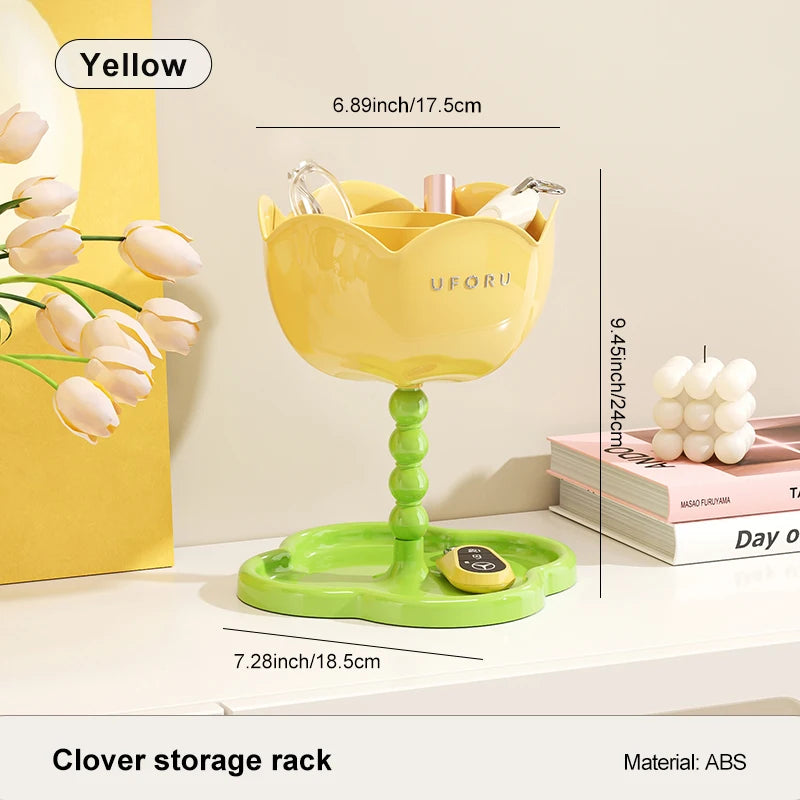 Flora Double-Tier Organizer Stand for Entryway or Bedroom