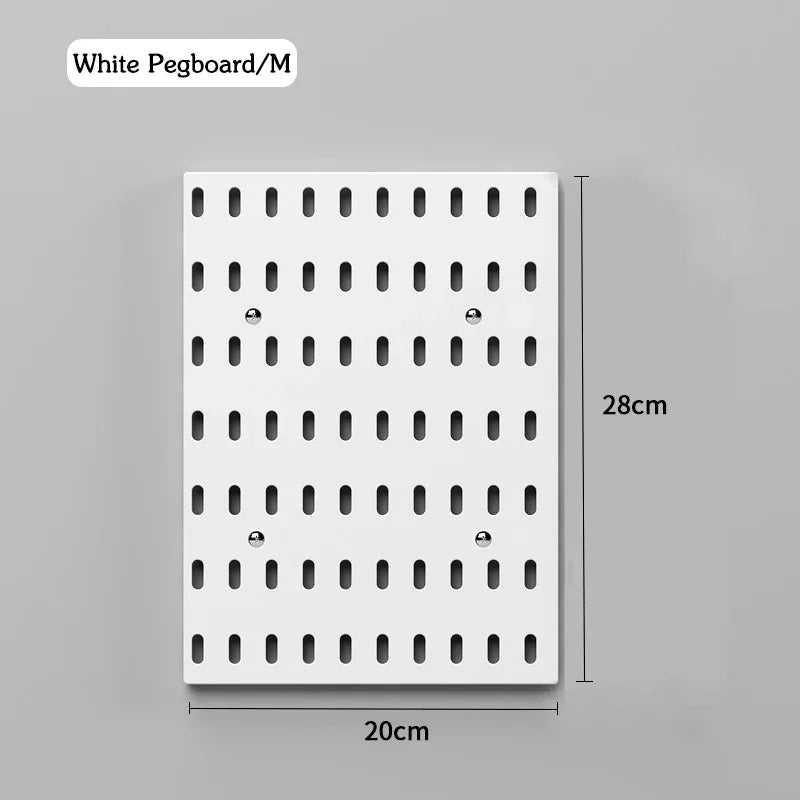 Customizable Pegboard Wall Organizer Accessories for Kitchen & Utility