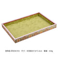 Floral Fabric Jewelry Trays for Bedroom or Vanity Organization