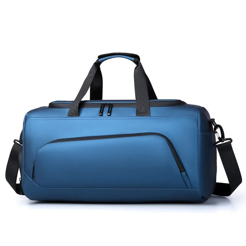 Large Capacity Gym and Travel Duffel Bag with Shoe Compartment