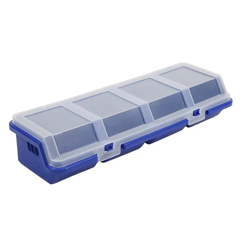 Multi-Compartment Small Parts Organizer Box for Hardware & Craft Supplies