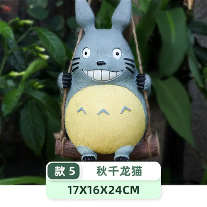 Whimsical Resin Forest Friend Garden Statue for Outdoor & Indoor Decor