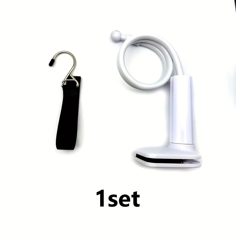 Bedside CPAP Hose Holder with Adjustable Clamp for Headboard or Nightstand