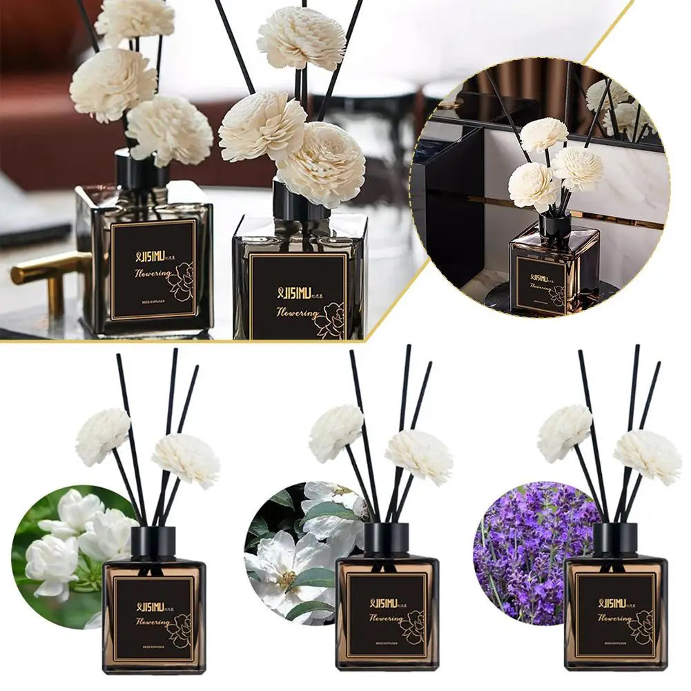 Jasmine Reed Diffuser Set – Scented Oil with Decorative Sticks, 50ml