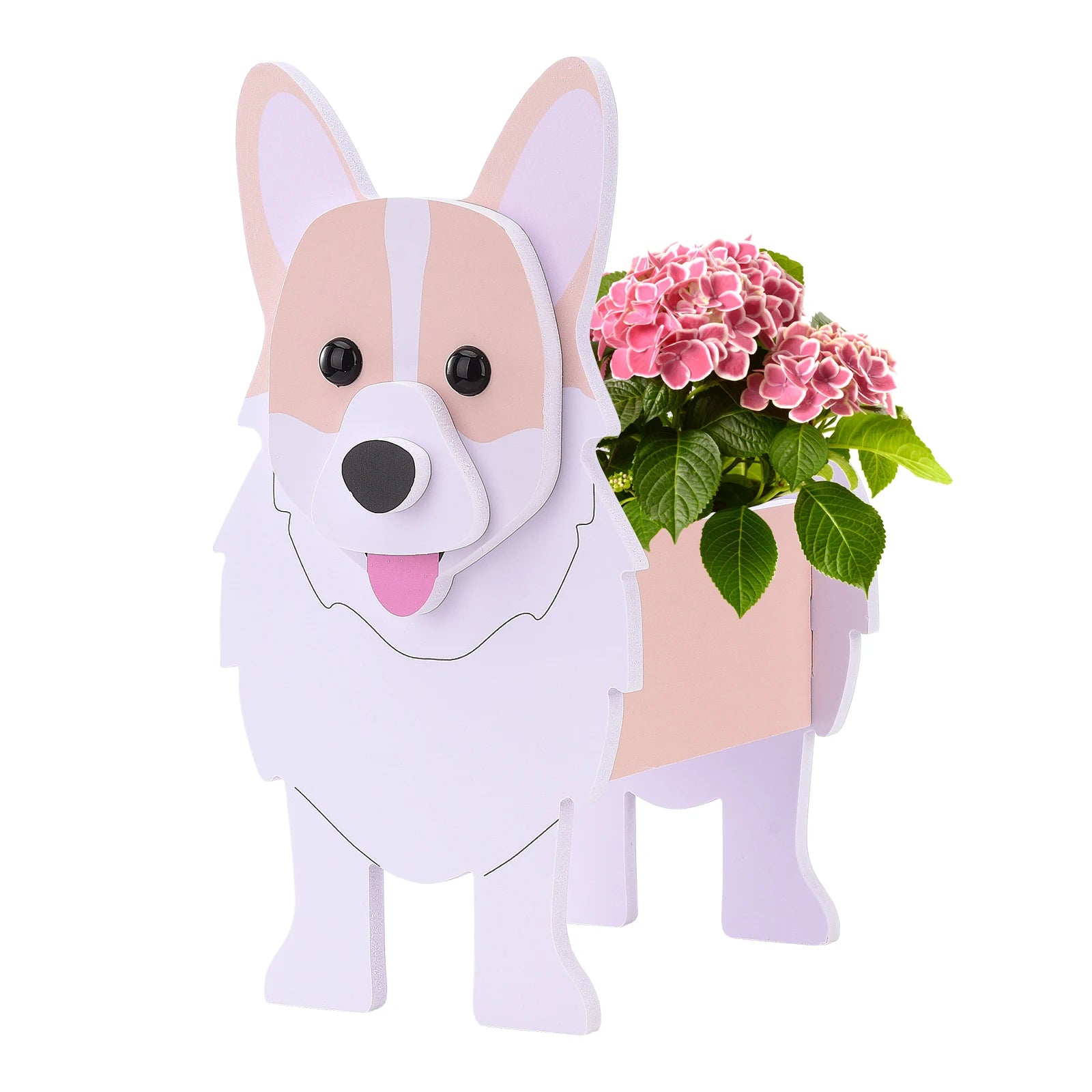 Rowan Dog-Shaped Planter Pot for Small Plants & Succulents