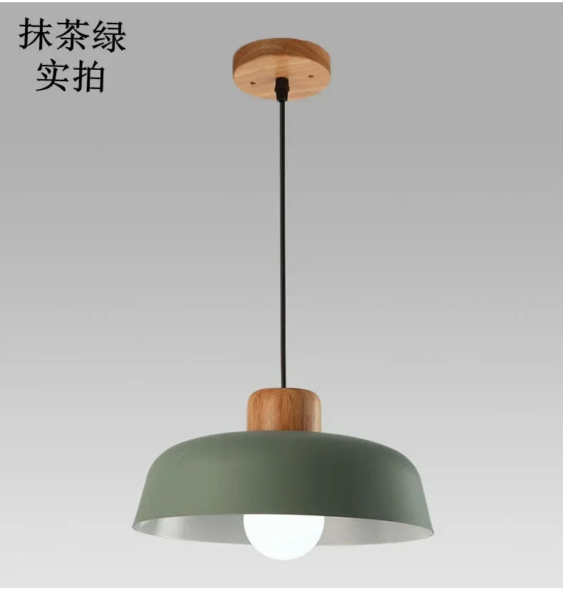 Nordic Macaron Dome Pendant Light for Dining & Living Spaces
