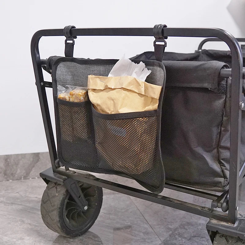 Hanging Table Storage Bag for Outdoor Camping & Utility Carts