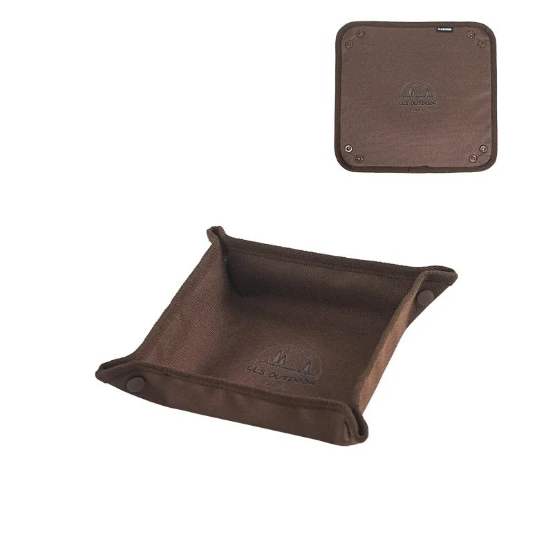 Portable Snap-Tray Organizer for Camping & Everyday Home Use