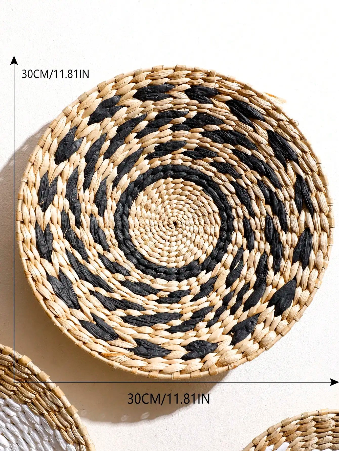 Marin Woven Seagrass Wall Basket Decor