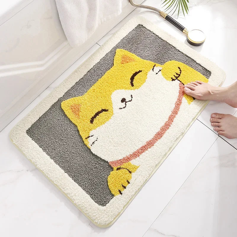 Willow Animal Friends Microfiber Bath Mat