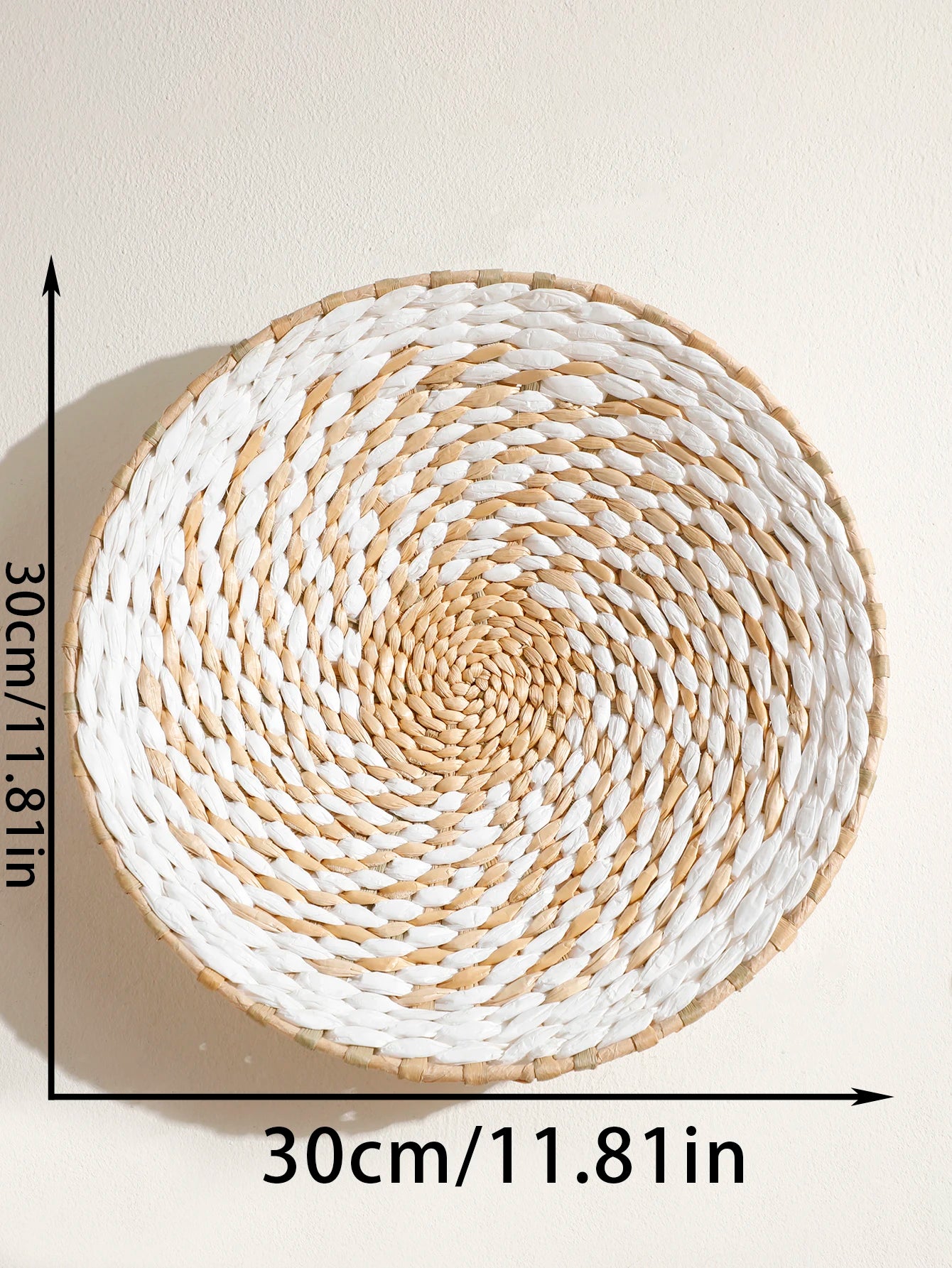 Marin Woven Seagrass Wall Basket Decor