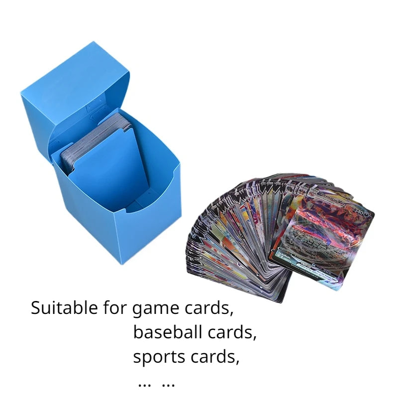 Card Deck Storage Box for Trading & Game Cards – Colorful Organizer