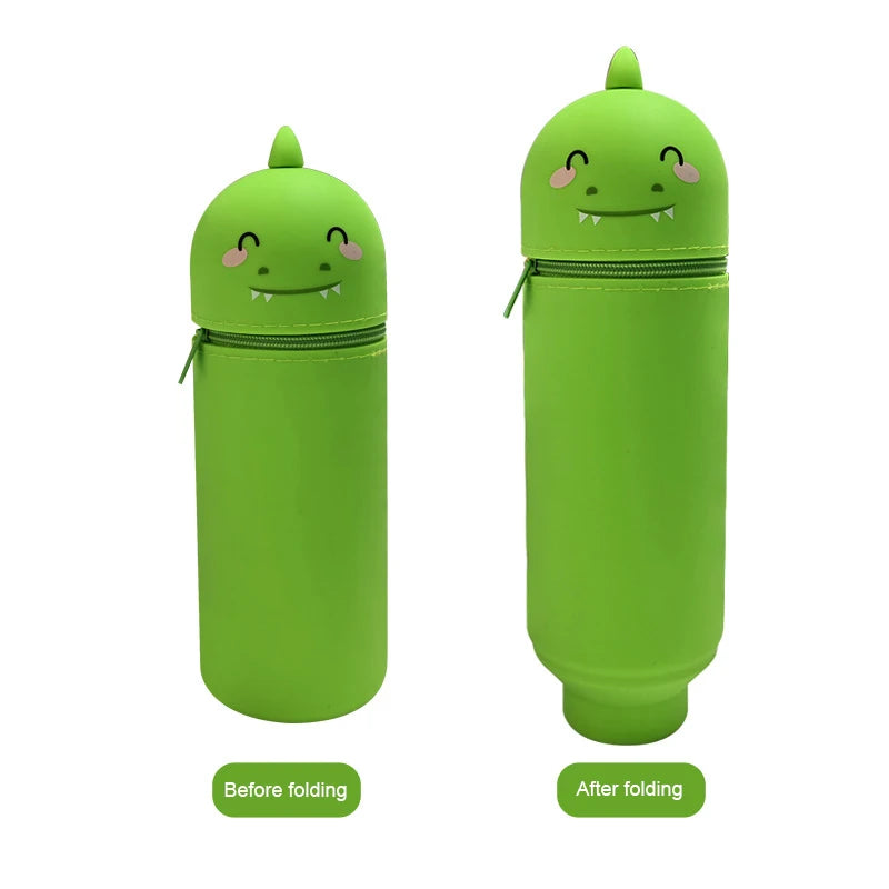 Willow Animal Silicone Stand-Up Pencil Case