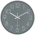Marlow Minimalist Wall Clock with Tempered Glass Face
