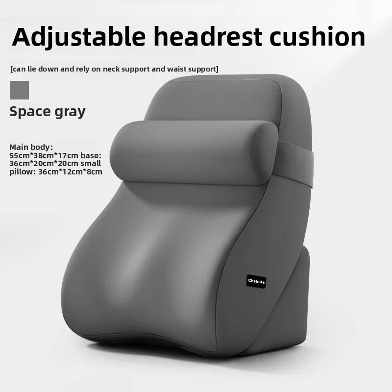 Ergonomic Wedge Reading Pillow with Neck and Lumbar Support