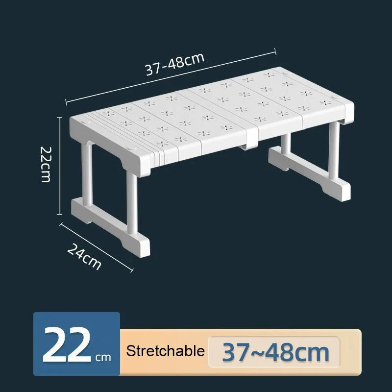 Adjustable Stackable Closet Shelf Divider for Small Spaces