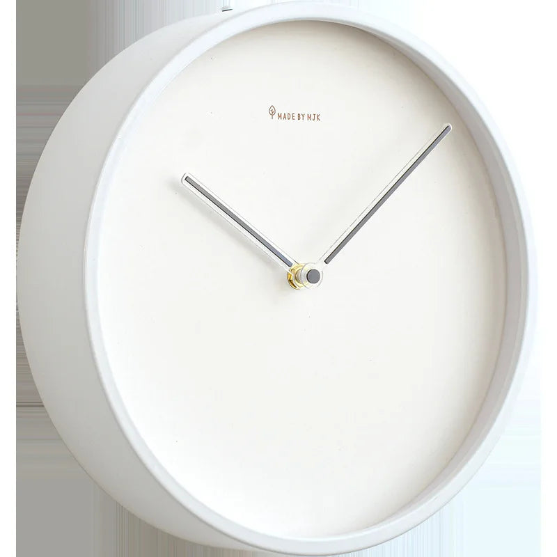 Isla Minimalist Wall Clock – Metal Frame, Silent Quartz Movement