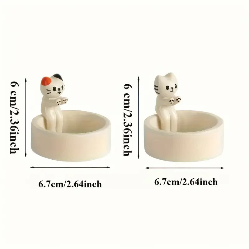 Mimi Kitten Tealight Candle Holder