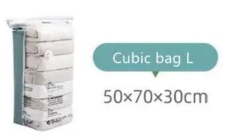 No-Pump Vacuum Storage Bags for Closets, Bedding & Small Spaces