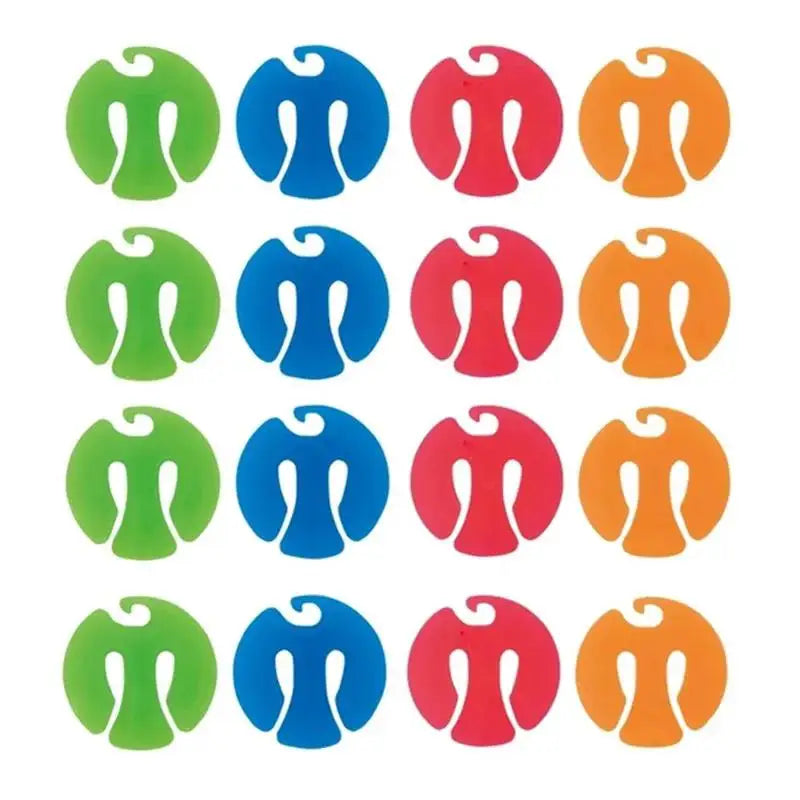 Colorful Sock Clips – Set of 20 Laundry Organizers for Easy Pairing
