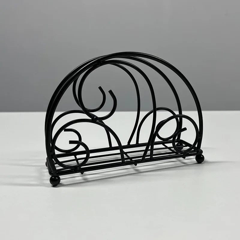 Modern Metal Napkin Holder for Kitchen or Dining Table
