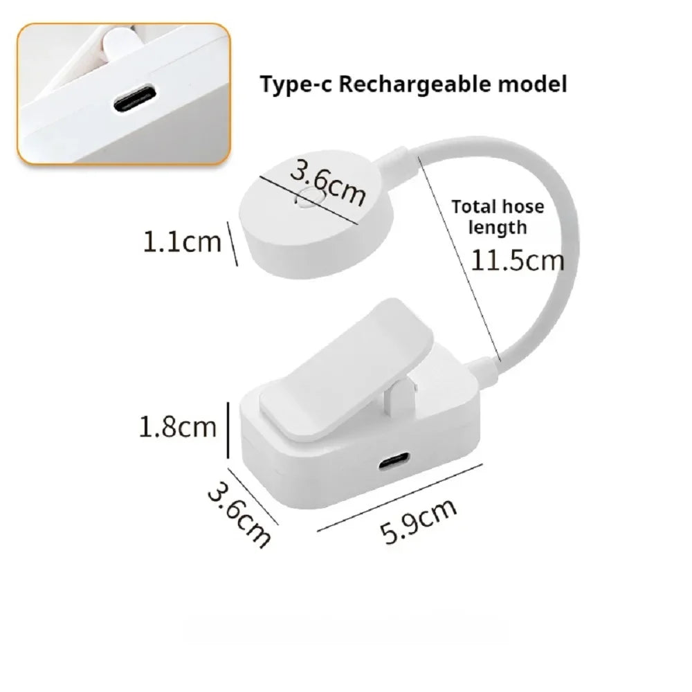 Mini Clip-On LED Book Light for Bedside Reading