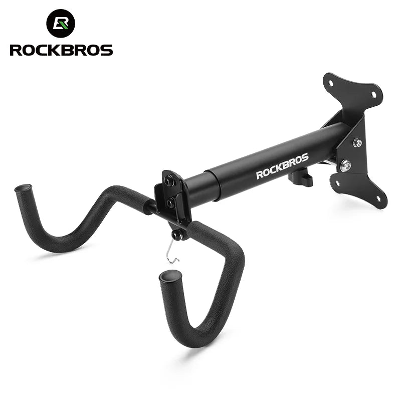 Wall-Mounted Adjustable Bike Rack for Garage or Entryway