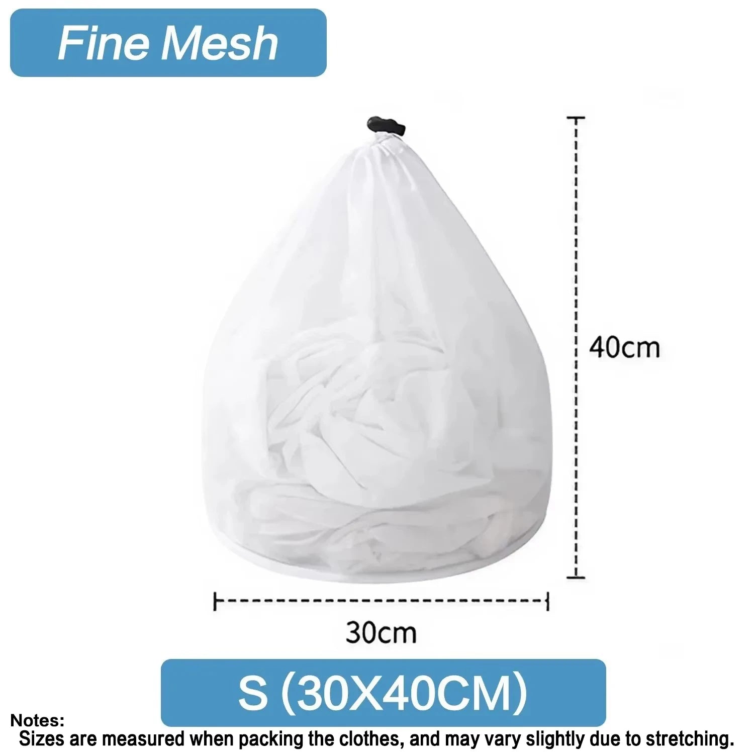 Mesh Laundry Bags with Drawstring for Delicates and Sweaters