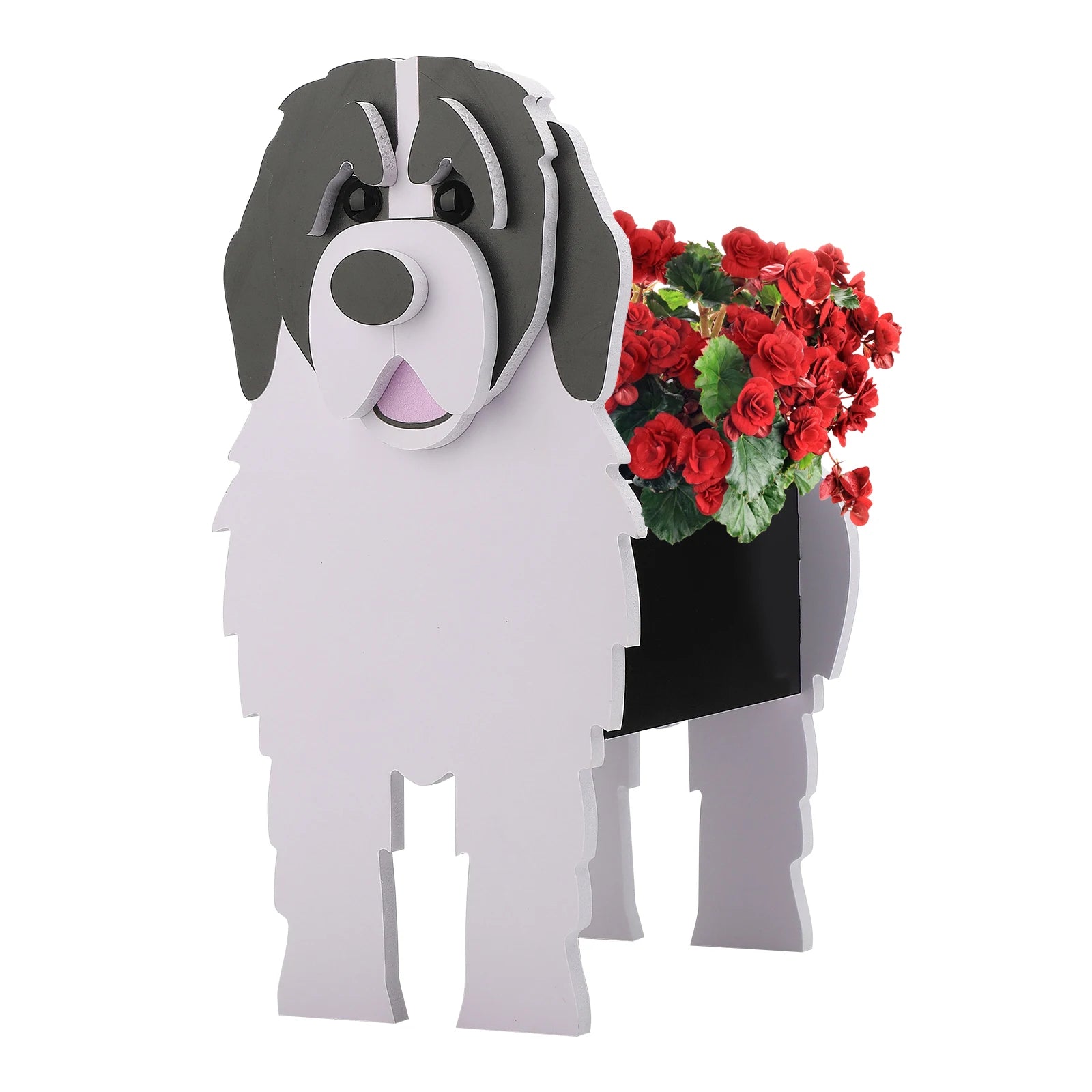 Rowan Dog-Shaped Planter Pot for Small Plants & Succulents