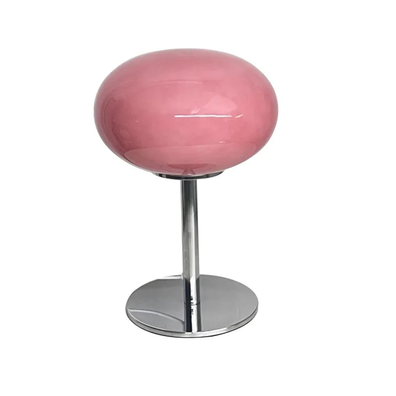 Arden Macaron Glass Table Lamp – Modern Bedside & Accent Lighting