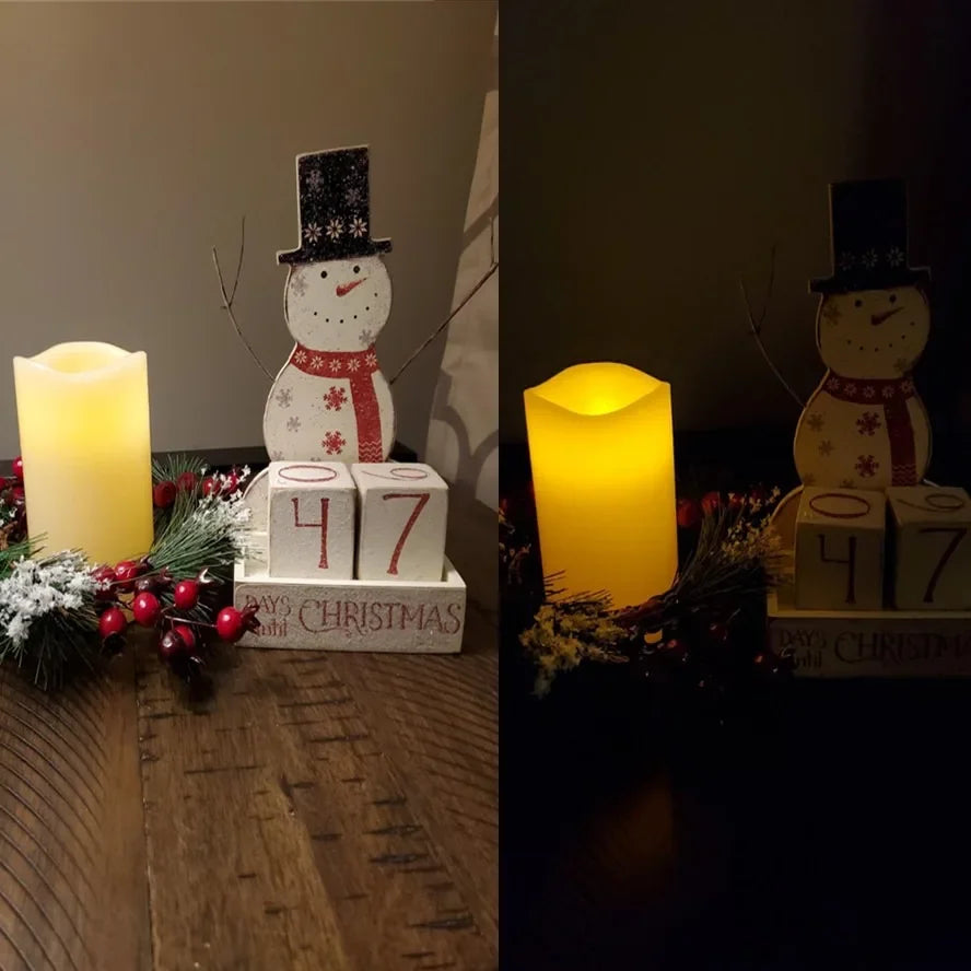 Flameless Flickering LED Pillar Candles for Cozy Home and Safe Ambiance