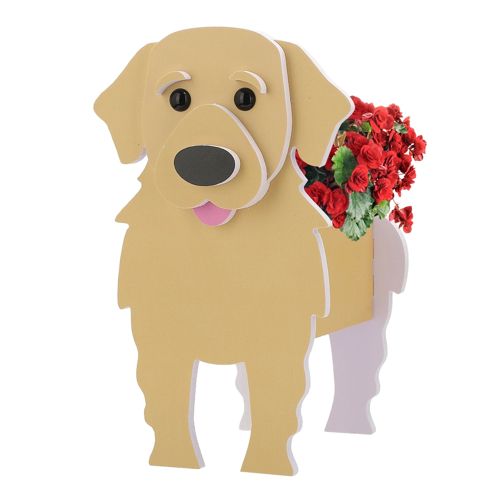 Rowan Dog-Shaped Planter Pot for Small Plants & Succulents