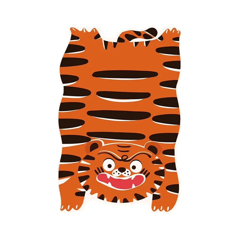 Cartoon Animal Shaped Bath Mat – Soft Anti-Slip Rug for Bathroom, Bedroom, or Nursery
