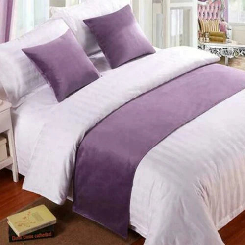 Arden Velvet Bed Runner & Pillow Cover Set